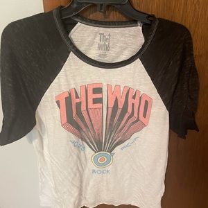 The WHO band t shirt